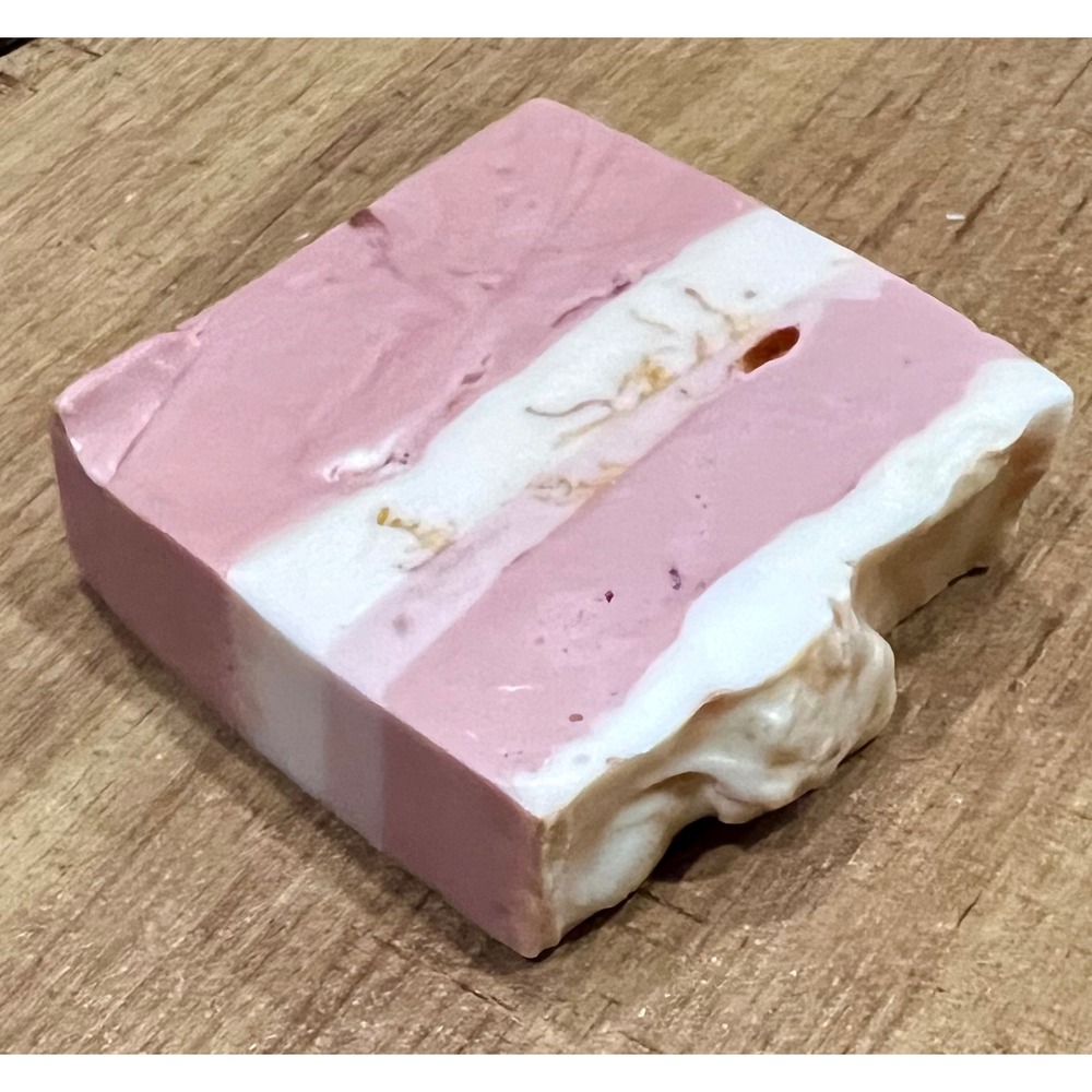 Handmade "Lovespell" Donkey Milk Moisturizing and Cleansing Soap‎ 4 oz. - Picture 3 of 6